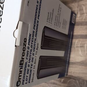 Omnibreeze fans 2pack